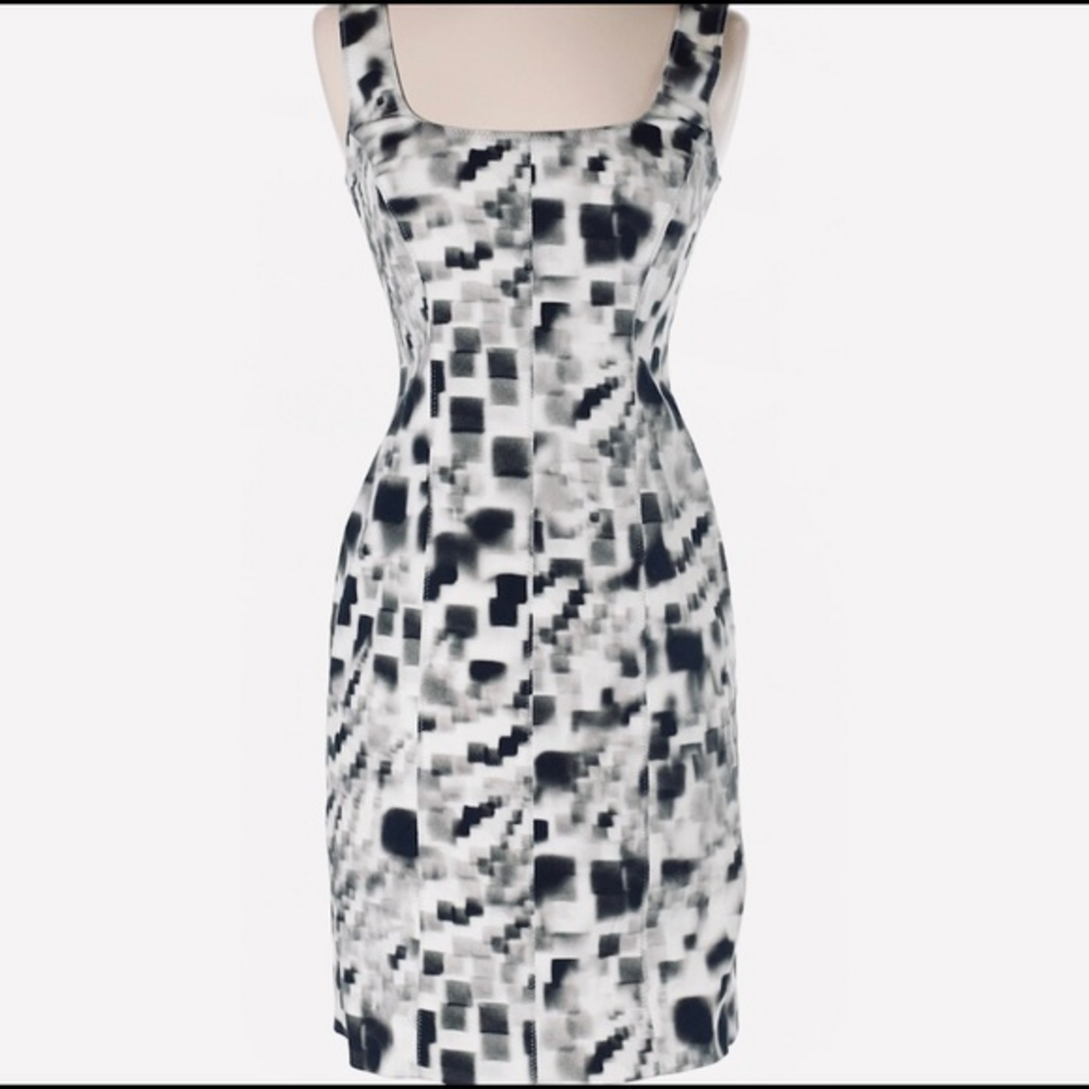 Nicole‎ Miller Artelier Modern Print Club Dress 2